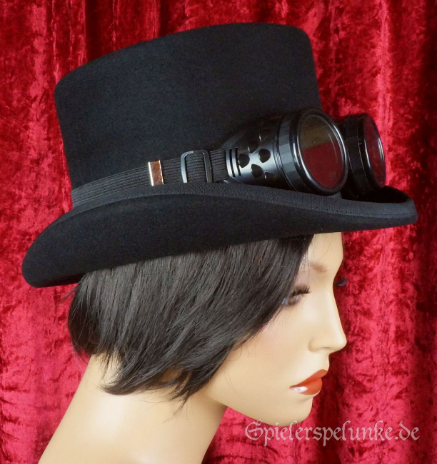 steampunk gothic googles schweisserbrille schwarz