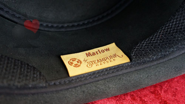 spielerspelunke lederhut marlow schwarz