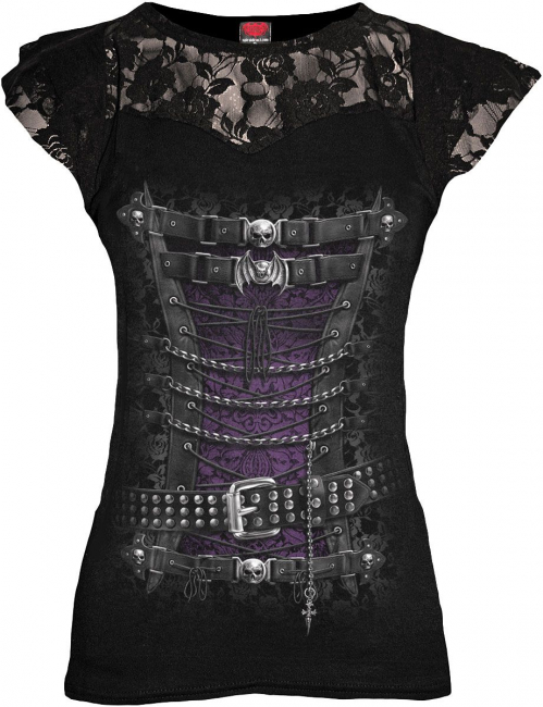 spielerspelunke netztop korsett steampunk gothic