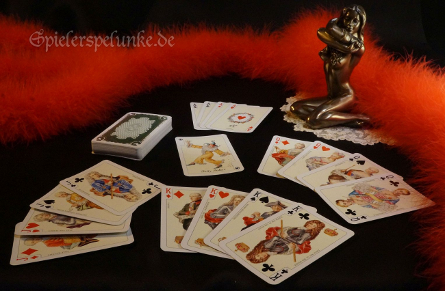romme bridge canasta rococo