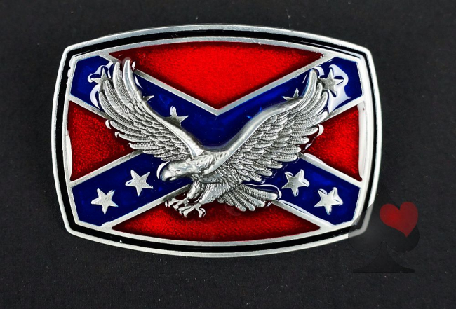 Gürtelschnalle Biker Rebel Eagle