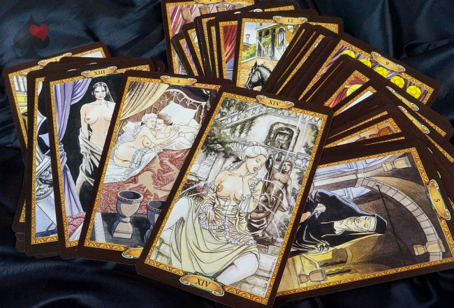 Tarot Karten Deck Casanova
