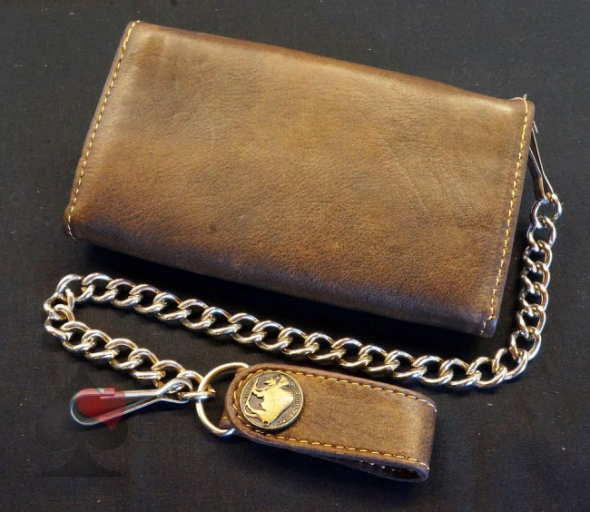 spielerspelunke biker geldbörse brieftasche wallet route 66