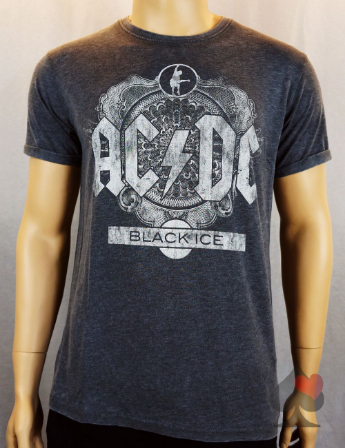 ac/dc black ice herren band merchandise shirt