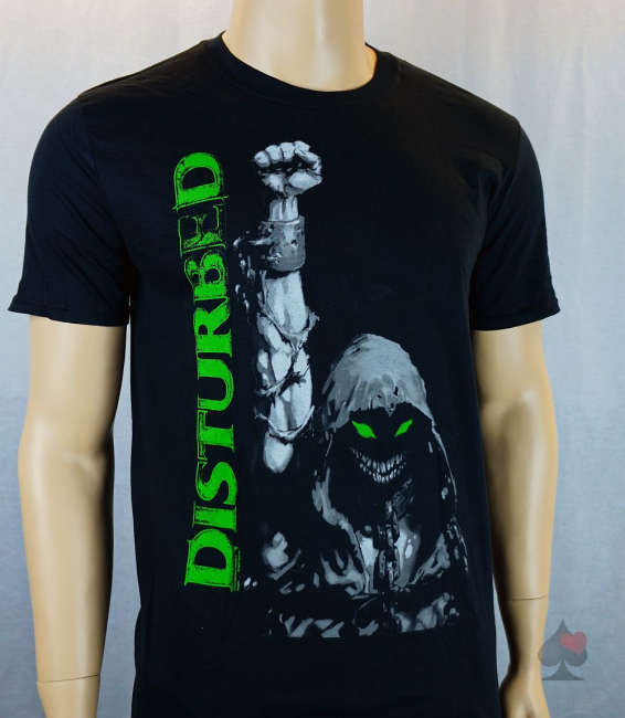 disturbed up your fist band merchandise shirt motherfucker