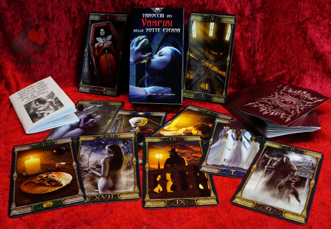 spielerspelunke tarotkarten vampir der ewigen nacht