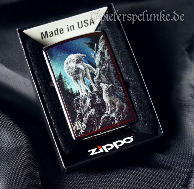 zippo sturmfeuerzeuglisa parker wolves wölfe