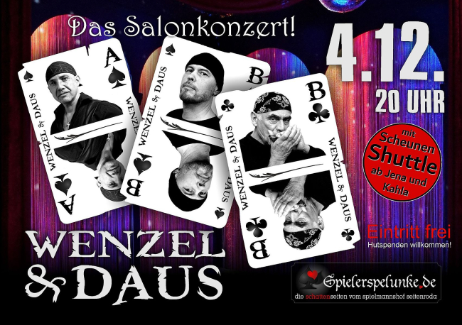 wenzel und daus live in der spielerspelunke