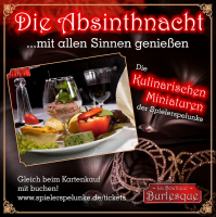 Kulinarische Miniaturen zur Absinthnacht mit dem Maître d'Absinthe am 8.November