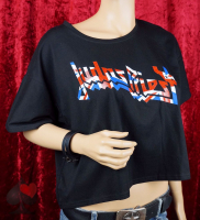 judas priest merchandise damen shirt schwarz