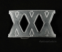 Gürtelschnalle Biker  Western Triple-X spielerspelunke