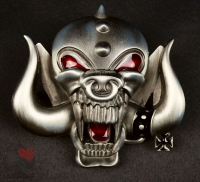 gürtelschnalle warpig von motörhead