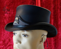 spielerspelunke lederhut el dorado skull schwarz