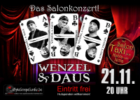 21.11. Saisonfinale mit Wenzel & Daus live @ Spielerspelunke