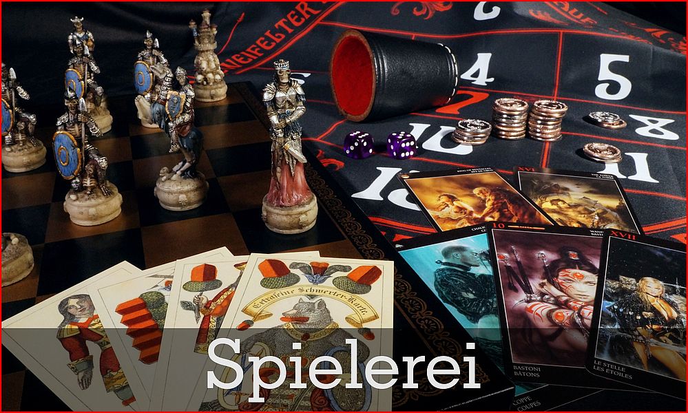 Historische Glücksspiele Kartenspiele Tarot Schach Backkammon Go Spielmünzen