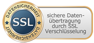 sichere Bestellabwicklung durch ssl-verschlüsselung